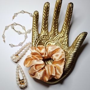 Hand made scrunchie.